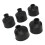 5 Stück Schaumgummi-Luftfilter für RC-Auto 1/10 Schwarz 7