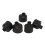 5 Stück Schaumgummi-Luftfilter für RC-Auto 1/10 Schwarz 1