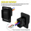 2pcs Reverse Polarity Switch 12v Dpdt Momentary 3 Position Rocker Switch Ip67 Waterproof Marine On 4