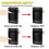 2pcs Reverse Polarity Switch 12v Dpdt Momentary 3 Position Rocker Switch Ip67 Waterproof Marine On 5