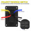 2pcs Reverse Polarity Switch 12v Dpdt Momentary 3 Position Rocker Switch Ip67 Waterproof Marine On 2