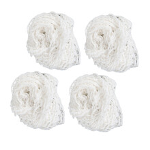 4 pièces Rouleau de filet de viande en coton, 97 g/3,42 oz