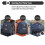 Motorcycle Tail Bag 20L-28L Waterproof with Quick-Release Design 6