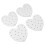 4 pezzi, supporto per cake pop in acrilico rustico con 20 fori, 12 cm 8