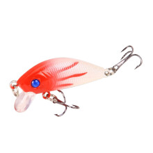 Minnow Lure Bait Bionic Bait 5 cm 4.2 g Hard Bait Freshwater Angling Accessories 8 Color Options Color 6