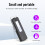 U01 Grabadora USB de 8 GB, compacta, negra 3