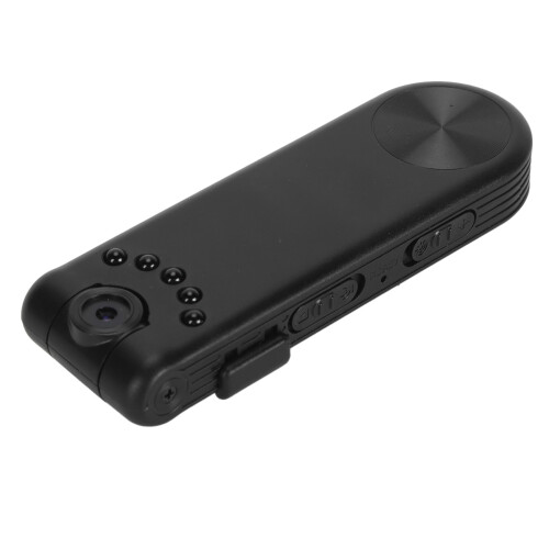 1080P Piccola videocamera corporea Camcorder 128GB nera