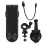 1080P Piccola videocamera corporea Camcorder 128GB nera 2