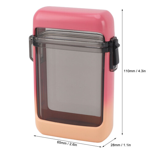 Zigarettenetui Kunststoff Pink 110x65x28mm 80g 1