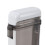 Porta sigarette bianca 110x65x28mm trasparente 9