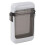 Porta sigarette bianca 110x65x28mm trasparente 16