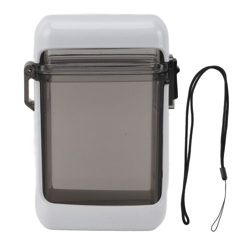 Porta sigarette bianca 110x65x28mm trasparente 2