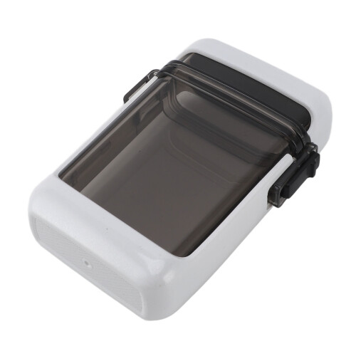 Porta sigarette bianca 110x65x28mm trasparente