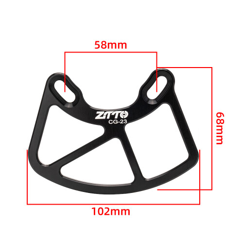 Bash Guard CG23/CG24 10,2x6,8 cm 11,6x7,4 cm Noir 1