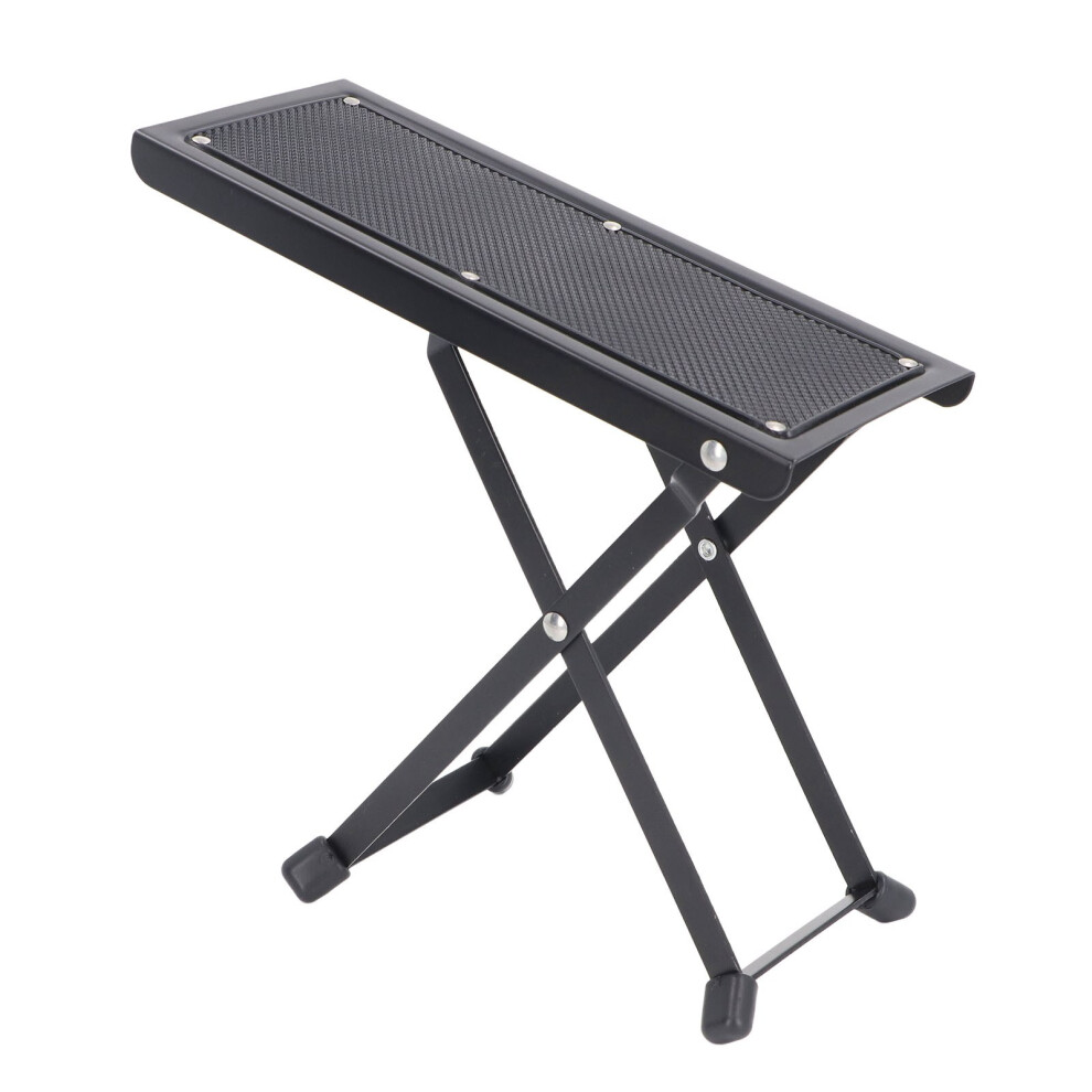 Adjustable Alloy Shower Foot Stool with Toe Separator, Slip-Resistant
