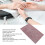 Tapis de table double-face pailleté pour nail art en ABS 3