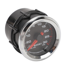 Jauge numérique de suralimentation 52 mm 0-30 psi Aiguille à 7 couleurs