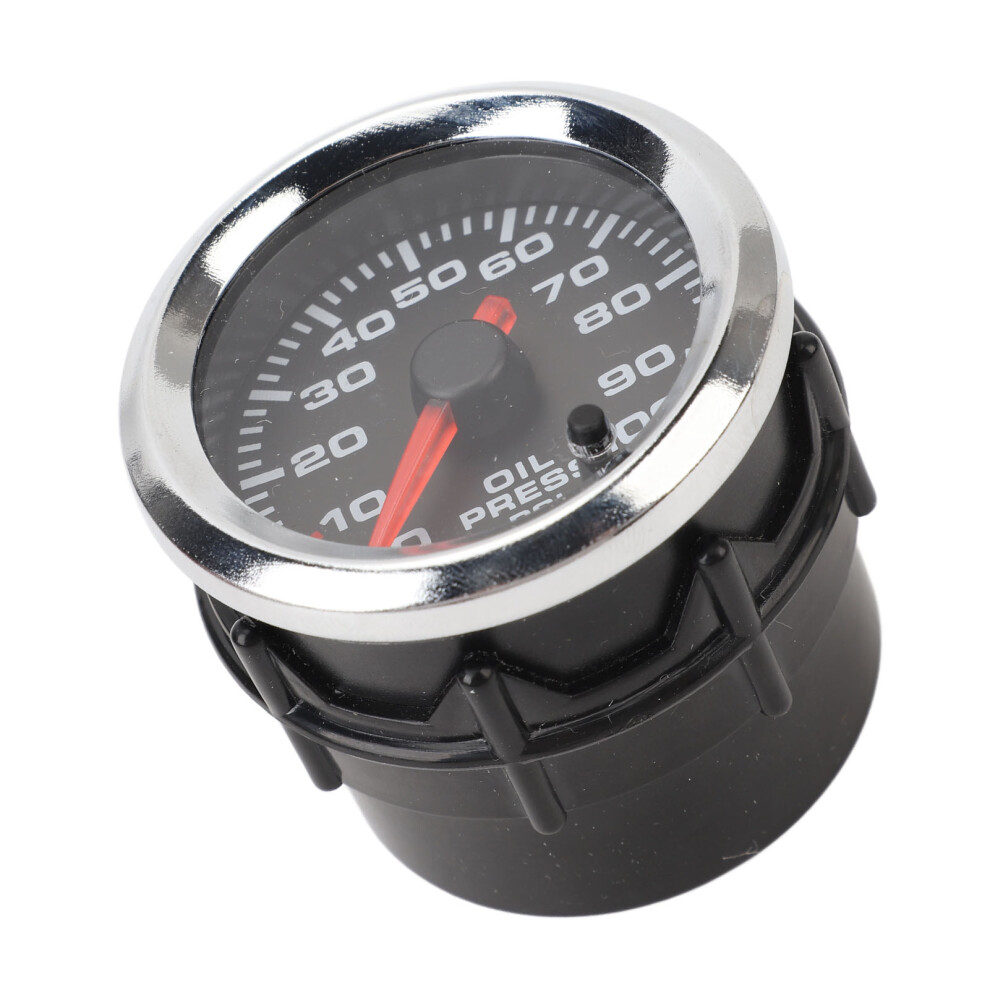 52Mm 0-100Psi Oil Pressure Gauge 12V Multi-Color Backlight 3501335869739