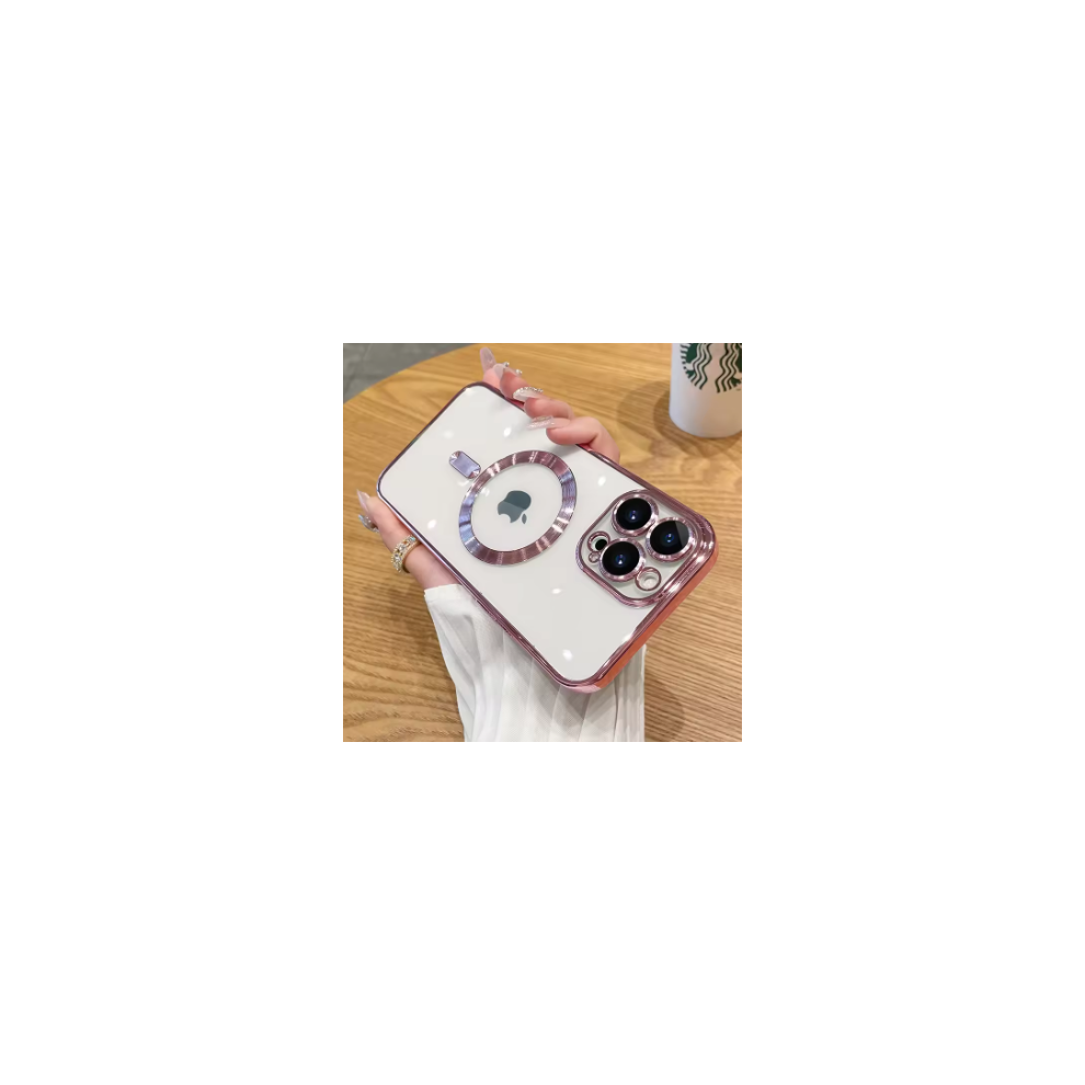 (For Iphone 17 Air) Pink Magnetic Plating Case For Iphone Not,Specified 5051140560188