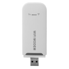 Hotspot WiFi USB portátil 4G blanco para compartir entre 10 usuarios