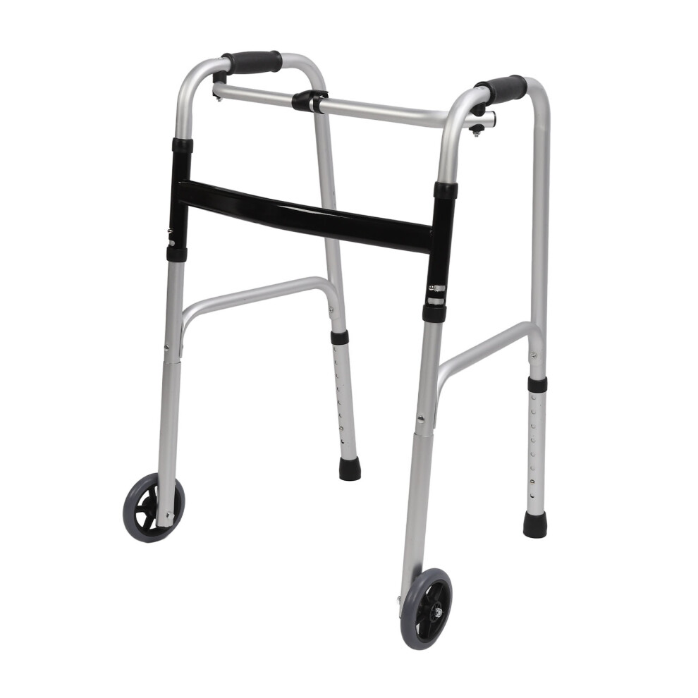 Smooth Rolling Walker Wheel Set - 2Pcs Adjustable