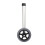 Smooth Rolling Walker Wheel Set - 2Pcs Adjustable 14