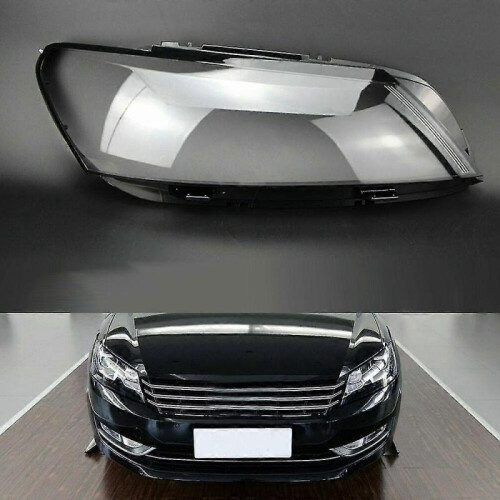 Car Front Headlight Head Lamp Lens Cover Shell Lampshade for B7 2011 2012 2013 2014 2015 Left 2