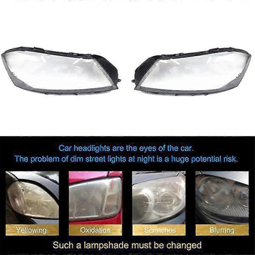 Car Front Headlight Head Lamp Lens Cover Shell Lampshade for B7 2011 2012 2013 2014 2015 Left 1