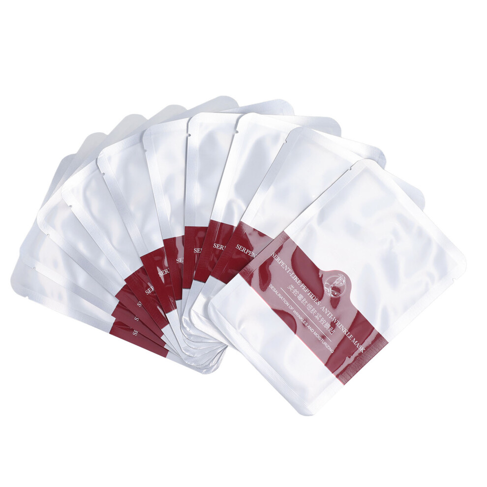 10Pcs Face Wrinkle Patches 3g Firming, Moisturizing for Nasolabial Folds