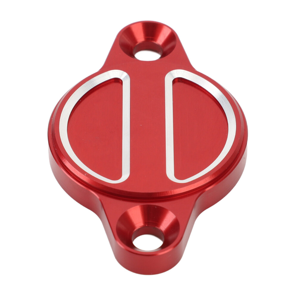 Cnc Aluminum Oil Cap For Ducati Monster Supersport Models Red 5021335875915