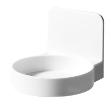 Portavasos de pared de ABS, 60.00g ahorro de espacio