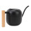 Annaffiatoio da interno 1,2 L 30x15cm Nero base da 12 cm 15