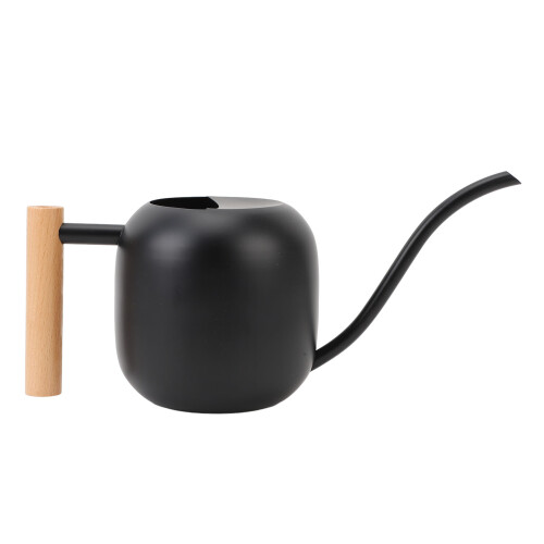 Annaffiatoio da interno 1,2 L 30x15cm Nero base da 12 cm 2