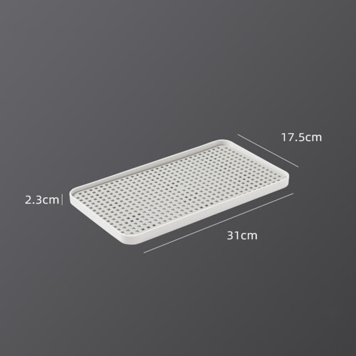 Doppellagige Abtropfschale PP 11.64oz Platzsparend 1