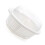 Panier d'égouttage à double étage avec grand couvercle blanc 6
