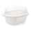 Panier d'égouttage à double étage avec grand couvercle blanc 3