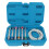 Rugged Brake Bleeding Spanner Tool Kit: 1.2m Hose & 12-Point Wrenches 2