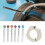 Rugged Brake Bleeding Spanner Tool Kit: 1.2m Hose & 12-Point Wrenches 14