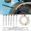 Rugged Brake Bleeding Spanner Tool Kit: 1.2m Hose & 12-Point Wrenches 3