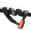 Antivol de vélo A3 93,5 cm, 2 clés, Noir/Orange 6