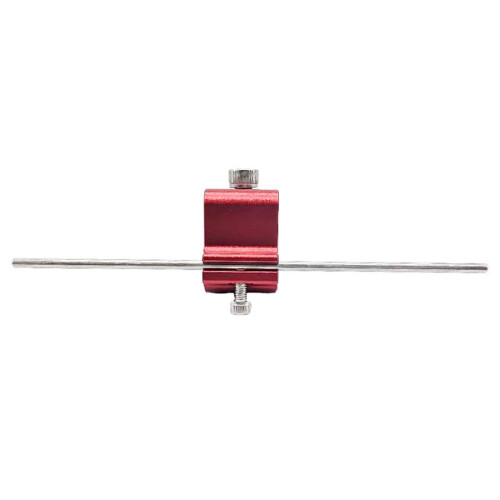 Precise Motorcycle Chain Alignment Tool Lightweight Corrosion Resistant Red Fits Most Motorcycles For Quick Adjustments