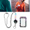 Perlen-Lanyard mit ID-Halter Typ 3 ausziehbar 15