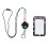 Perlen-Lanyard mit ID-Halter Typ 3 ausziehbar 2