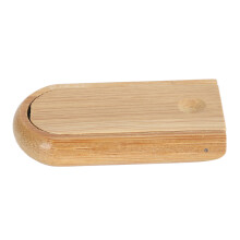 Portapipa pieghevole in faggio, 1 pezzo, legno naturale