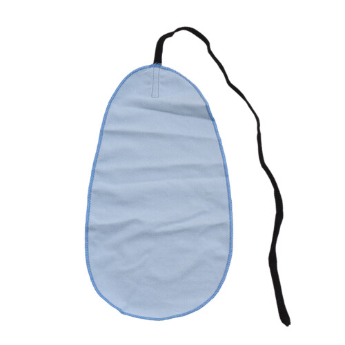 Kit de limpieza para saxofón 3 piezas paños azules + cepillo 1
