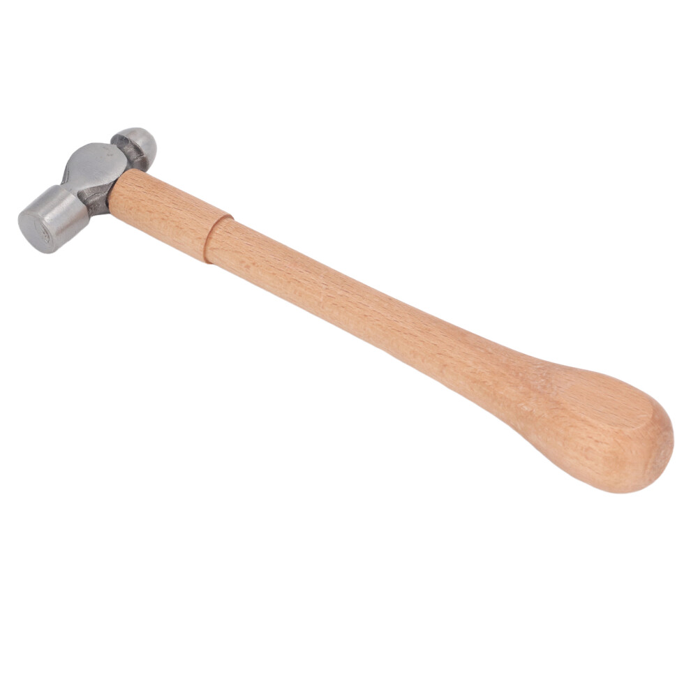 Multifunctional Chinese Style Ball Pein Hammer 300g Wooden Handle
