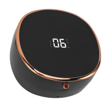 Dispensador automático de jabón montado en la pared 280 ml negro