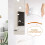 Growth Chart Mirror for Wall, Acrylic, 70-180cm, Shatterproof 7