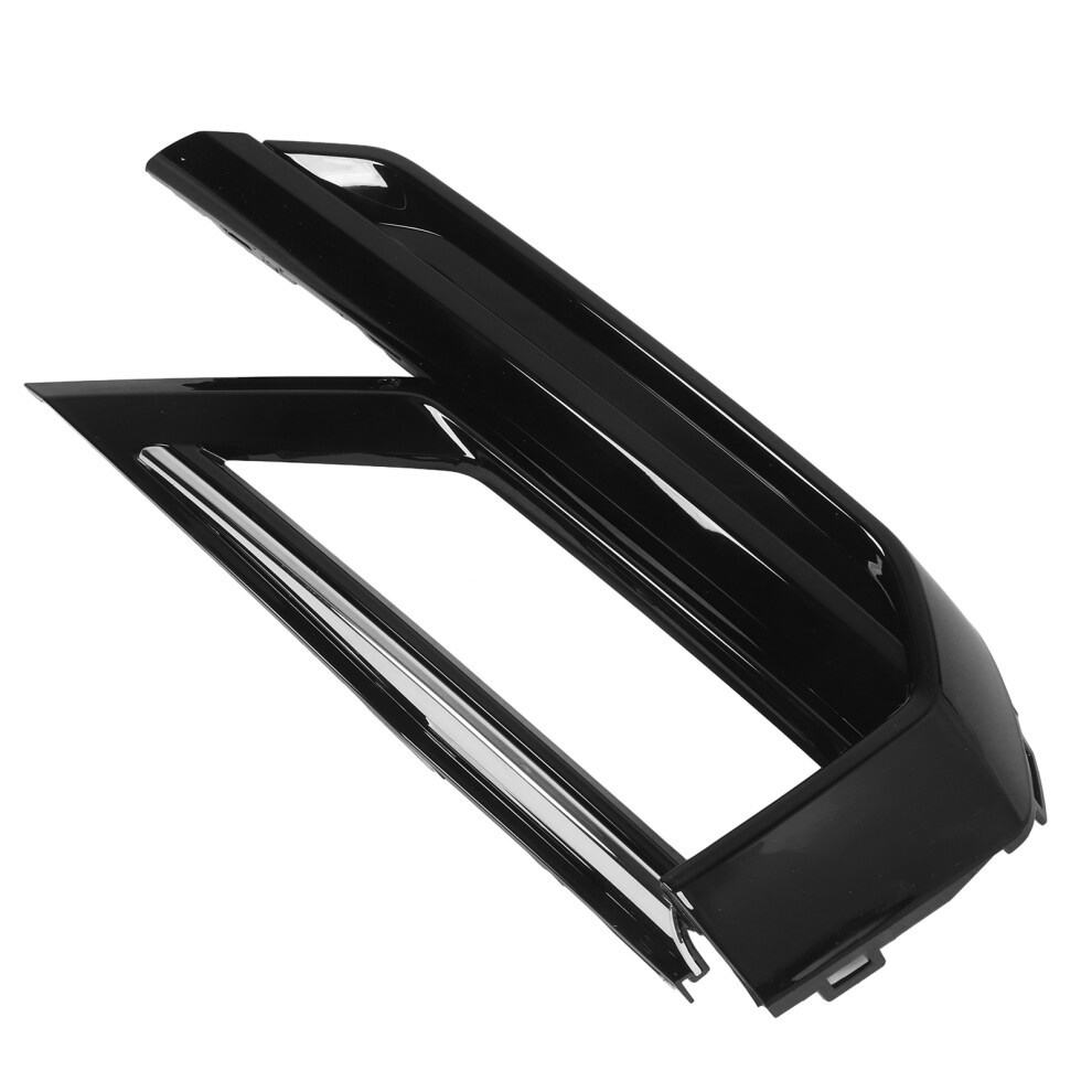 Glossy Front Bumper Lower Fog Grille For Ad 2016-2020 Black/Light 4331335886790