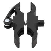 Fahrradlampen-Montageclip Aluminium/Kunststoff 25-35mm